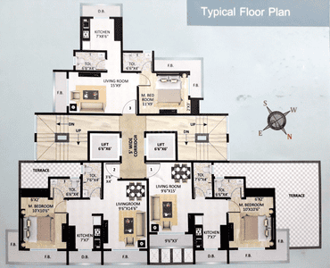 Project Image of 650 Sq.ft 1 BHK Apartment / Flat for sale in Bhayandar East for Rs. 6600000