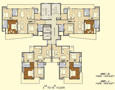 Project Image of 665.0 - 4650.0 Sq.ft 1 BHK Apartment for buy in Solitairian City