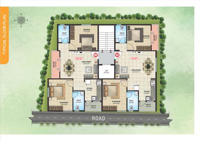 Project Image of 1041.0 - 1490.0 Sq.ft 2 BHK Apartment for buy in Shreyas Subhiksha
