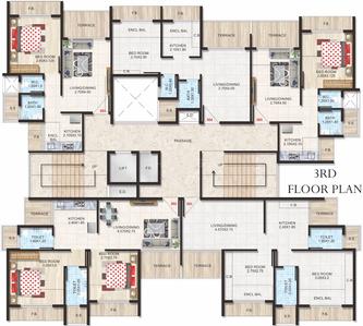 Project Image of 600.0 - 950.0 Sq.ft 1 BHK Apartment for buy in Reddys Jewel