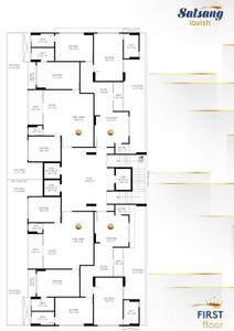 Project Image of 819.03 - 835.6 Sq.ft 2 BHK Apartment for buy in Dhruv Satsang Lavish