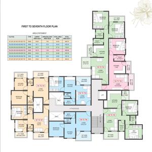 Project Image of 435.0 - 723.0 Sq.ft 1 BHK Apartment for buy in Aayush Wisteria