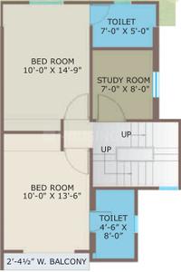 Project Image of 1250.0 - 1400.0 Sq.ft 4 BHK Villa for buy in Keynfra Viera Villas