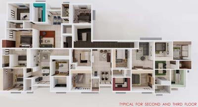 Project Image of 977.0 - 1210.0 Sq.ft 3 BHK Apartment for buy in Prop Vedha