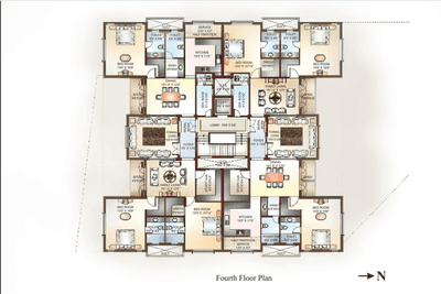 Project Image of 2224.0 - 2324.0 Sq.ft 3 BHK Apartment for buy in Jain Archway
