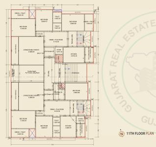 Project Image of 1942.13 - 2466.55 Sq.ft 3 BHK Apartment for buy in Uma Tulip Skyline