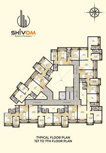 Project Image of 399.77 - 564.78 Sq.ft 1 BHK Apartment for buy in Shivom Lakeside