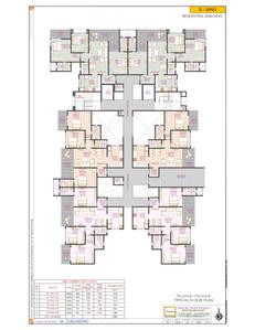 Shiv Malhar Wing B Residential Cluster Plan 1