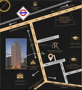 Project Image of 411.0 - 756.0 Sq.ft 1 BHK Apartment for buy in Om Swayambhu Siddhivinayak Balaji Residency