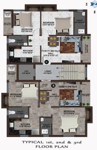 Project Image of 893.0 - 948.0 Sq.ft 2 BHK Apartment for buy in MP Flavia