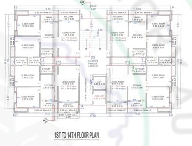 Project Image of 632.6 - 797.28 Sq.ft 2 BHK Apartment for buy in Ramdev Happy Hills
