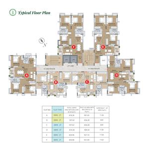 Project Image of 901 Sq.ft 3 BHK Apartment / Flat for sale in Beliaghata for Rs. 12500000
