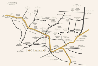 Project Image of 630.0 - 935.0 Sq.ft 2 BHK Apartment for buy in MC Palazzo