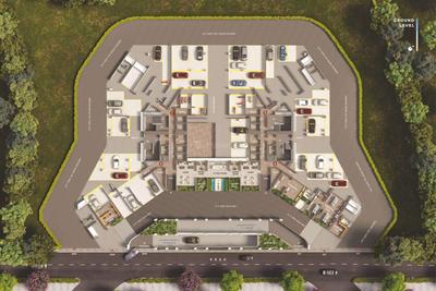 Project Image of 1500 Sq.ft 2 BHK Apartment / Flat for sale in Gujarat International Finance Tec City for Rs. 14500000