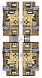 Project Image of 425.0 - 1080.0 Sq.ft 1 BHK Apartment for buy in PRL Paras Pride