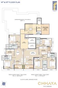 Project Image of 669.95 - 1178.97 Sq.ft 2 BHK Apartment for buy in Fortune Chhaya
