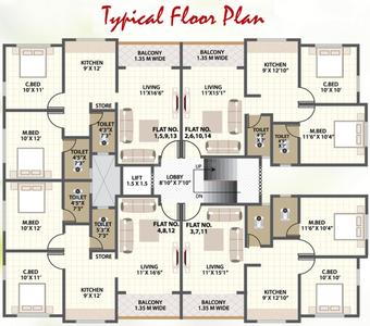 Perfect Sai Sha Cluster Plan 1