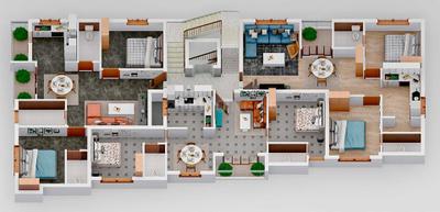 Project Image of 894.0 - 1054.0 Sq.ft 2 BHK Apartment for buy in Ebenezer Orchid