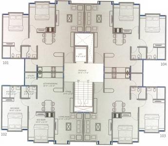Project Image of 0.0 - 1015.0 Sq.ft 2 BHK Apartment for buy in Shayona Bhavyam Homes