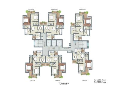 Project Image of 1713 Sq.ft 3 BHK Apartment / Flat for sale in Siddharth Vihar for Rs. 25500000