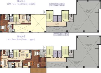 Project Image of 2400.0 - 8425.0 Sq.ft 3 BHK Apartment for buy in Ideal Exotica