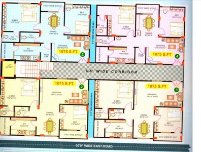Project Image of 0.0 - 1075.0 Sq.ft 2 BHK Apartment for buy in Nirvana Trident
