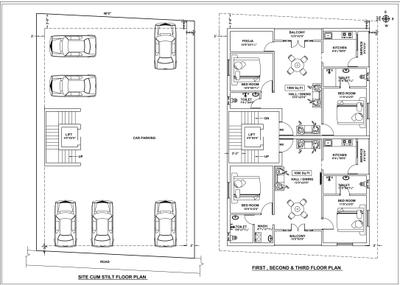 Project Image of 1050.0 - 1086.0 Sq.ft 2 BHK Apartment for buy in RJ Flats