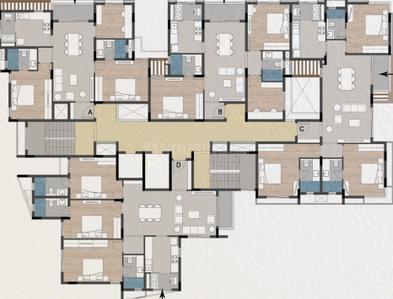 Project Image of 1366.0 - 2813.0 Sq.ft 2.5 BHK Apartment for buy in Tulive Manasva