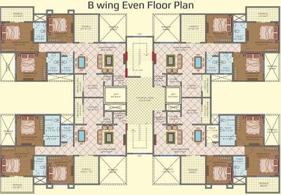 Project Image of 842.0 - 1243.0 Sq.ft 3 BHK Apartment for buy in Sai Royale Wing B