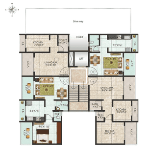 Project Image of 910 Sq.ft 2 BHK Apartment / Flat for sale in Badlapur East for Rs. 4200000
