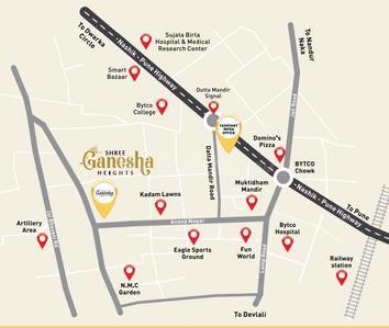 Project Image of 570.0 - 1007.0 Sq.ft 1 BHK Apartment for buy in Shree Ganesha Heights