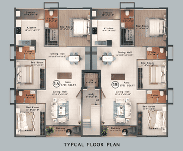 Project Image of 0.0 - 1701.0 Sq.ft 3 BHK Apartment for buy in Sanna Reddy Stellar