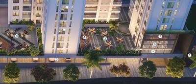 Project Image of 1213.31 - 1537.3 Sq.ft 3 BHK Apartment for buy in Tribute Ultima Grandeur Wing C