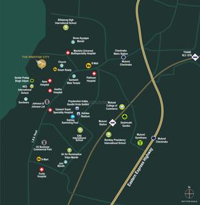 Project Image of 702.99 - 1063.04 Sq.ft 2 BHK Apartment for buy in Prestige Bellanza Phase 1 Wing A B C At The Prestige City