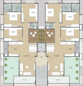Project Image of 1027.52 - 1341.4 Sq.ft 3 BHK Apartment for buy in Shree Parker Serene Festival