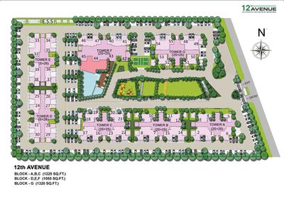 Project Image of 1055 Sq.ft 2 BHK Apartment / Flat for sale in Noida Extension for Rs. 8600000