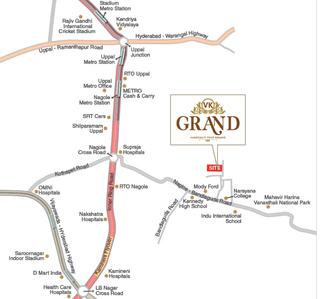 Project Image of 1250.0 - 1760.0 Sq.ft 2 BHK Apartment for buy in VK Grand