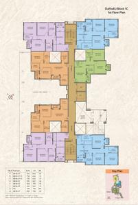 Project Image of 515.0 - 991.0 Sq.ft 1.5 BHK Apartment for buy in Siddha Waterfront Phase I