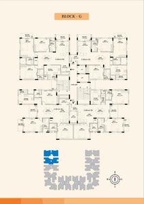 Project Image of 0.0 - 1800.0 Sq.ft 3 BHK Apartment for buy in Bharat Residency