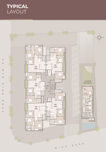Project Image of 1223.5 - 1241.0 Sq.ft 3 BHK Apartment for buy in Durga Imperia