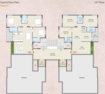 Project Image of 1028.92 - 1030.21 Sq.ft 3 BHK Apartment for buy in Cubicon Altosa Impera