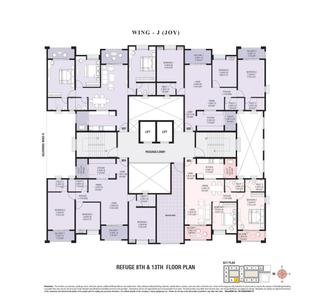 Project Image of 1300 Sq.ft 3 BHK Apartment / Flat for sale in Dhanori for Rs. 14000000