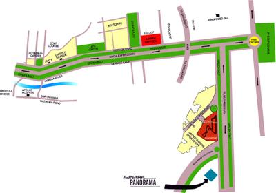 Project Image of 515.0 - 1295.0 Sq.ft 1 BHK Apartment for buy in Ajnara Panorama
