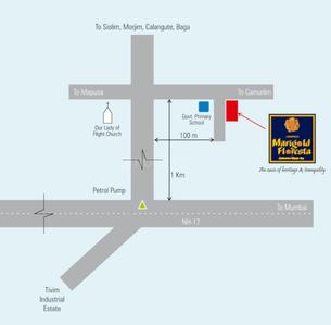Chandra Marigold Floresta Location Plan 1