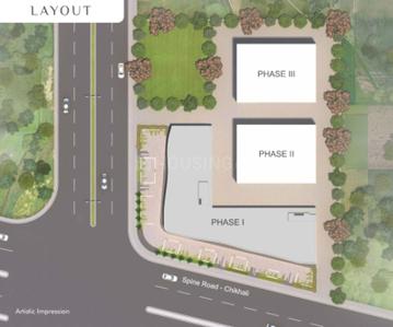 Project Image of 567.0 - 1372.0 Sq.ft 1 BHK Apartment for buy in Eros Kundan Junction