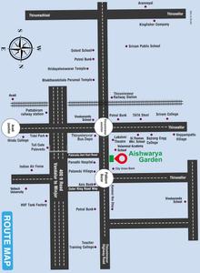 GP Homes Aishwarya Garden Location Plan 2