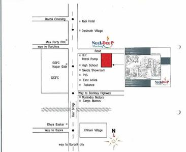 Prakrutee Neel Deep Tower Location Plan 1