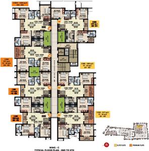 Project Image of 476.0 - 2663.0 Sq.ft 1 BHK Apartment for buy in Sidharth Upscale