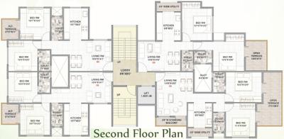Project Image of 461.0 - 566.0 Sq.ft 2 BHK Apartment for buy in Hari Jyot Harith