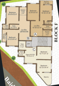 Project Image of 616.0 - 1226.0 Sq.ft 2 BHK Apartment for buy in Jai Hanuman Riverside